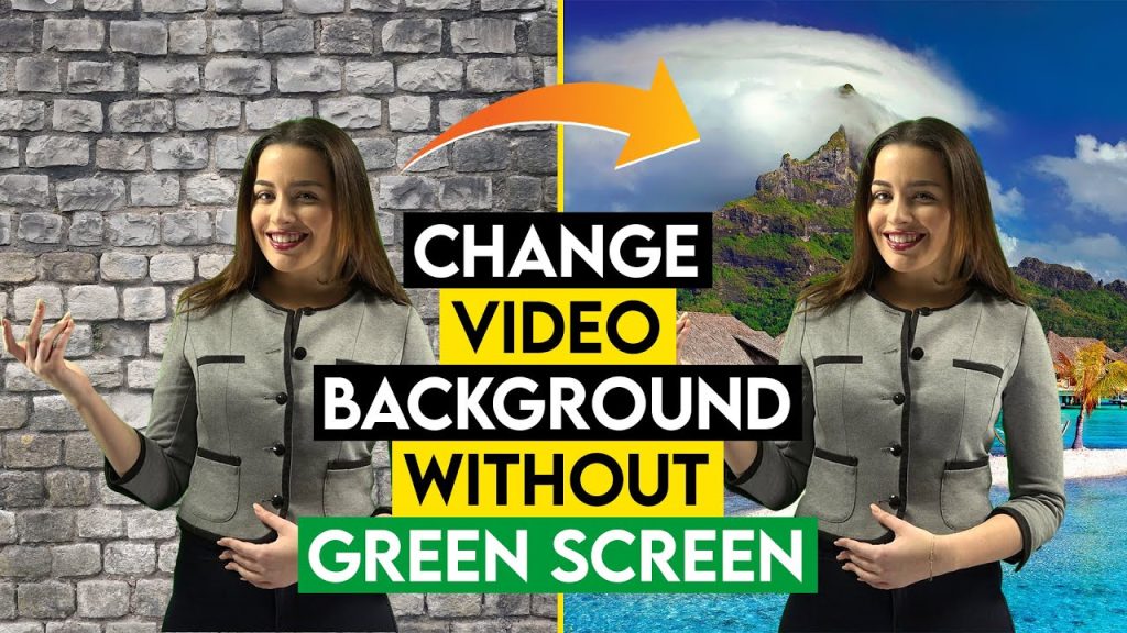 Changing Backgrounds in Videos